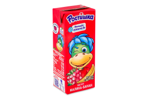 Йогурт 1.5% питний з наповнювачем Малина-банан Ростишка т/п 207г