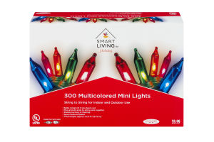 Smart Living 300 Multicolored Mini Light String