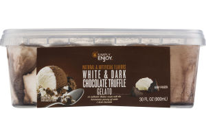 Simply Enjoy Gelato White & Dark Chocolate Truffle