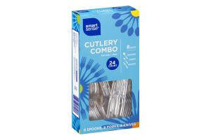 Smart Sense Cutlery Combo - 24 CT