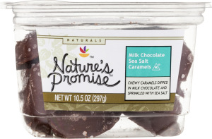 Nature's Promise Milk Chocolate Sea Salt Caramels