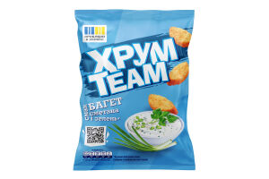Сухарики Сметана и зелень Багет ХрумTeam м/у 55г