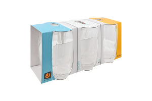 Набор стаканов 365мл №91800-SL6B6 Glory Uniglass 6шт