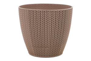 Вазон д/квітів Сумела 0,5л мокко Серінова