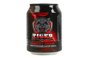 Напиток энергетический Tiger ACMFood ж/б 250мл