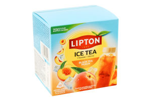 Чай холодний Peach чорний 10*3,5г в пірамідках Lipton