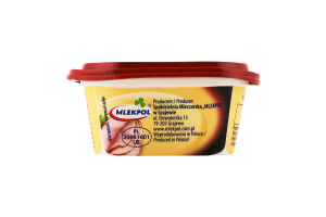 Сир плавлений з шинкою 27% 100г Mlekpol