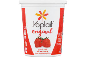 Yoplait Low Fat Yogurt Original Strawberry