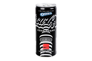 Напій Coca-Cola Zero Sugar Oreo б/алк газ з/б