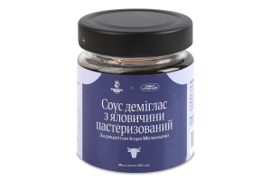 Соус из говядины пастеризованный Демиглас М'ясоріг с/б 185г
