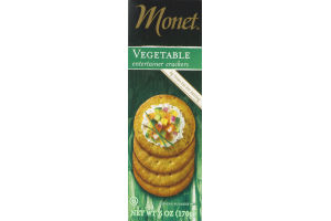 Monet Vegetable Entertainer Crackers