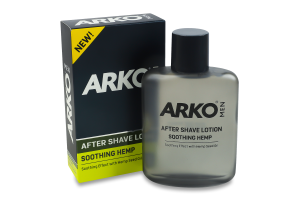 Лосьйон після гоління з олією насіння конопель Soothing hemp Arko Men 100мл