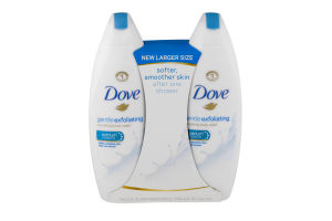 Dove Gentle Exfoliating Nourishing Body Wash - 2 CT