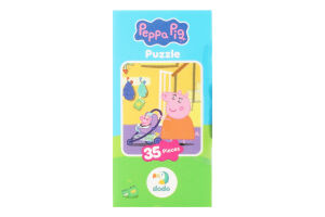 Пазл-міні Peppa Pig На прогулянку 35елементів DoDo