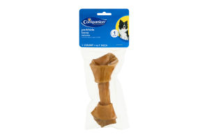 Companion Dog Bone Porkhide 6-7 Inch - 1 CT