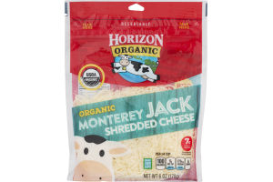 Horizon Organic Shredded Cheese Monterey Jack