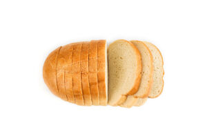 Хліб половинка в нарізці подовий Домашній Славний хліб м/у 290г