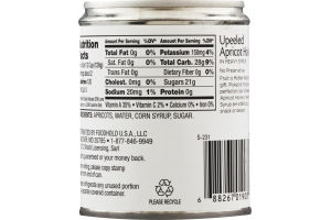 Ahold Apricot Halves Unpeeled