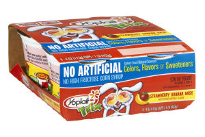 Yoplait Trix Strawberry Banana Bash Lowfat Yogurt - 4 CT