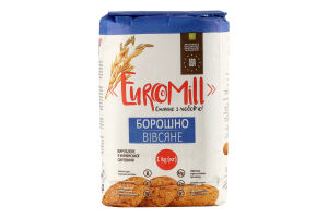 Борошно вівсяне EuroMill м/у 1кг