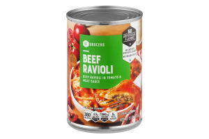 SE Grocers Beef Ravioli