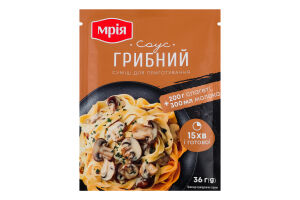 Смесь для приготовления соуса Грибной Мрія м/у 36г