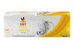 Ahold Diet Tonic Water Caffeine Free - 12 CT