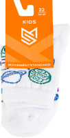 Шкарпетки дитячі MovementStandard №MS M0402S 36 33-35 білий