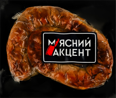 Колбаса домашняя жареная М'ясний акцент в/с кг