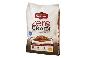 Rachel Ray Nutrish Zero Grain Grain Free Food For Dogs Beef, Potato & Bison Recipe