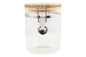 Банка д/зберігання 600мл скло з бугельним замком