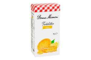 Печиво Bonne Maman тарталетки з лимонною начинкою