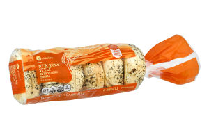 SE Grocers New York Style Bagels Everything - 6 CT