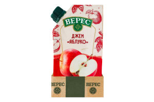 Джем нестерилизованный Яблоко Верес д/п 140г
