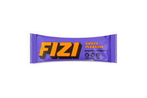 Батончик у шоколадній глазурі Peanut+caramel Guilty pleasure Fizi м/у 45г