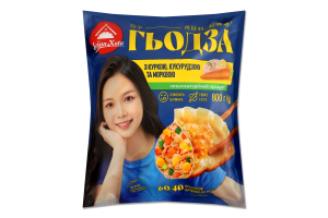 Гьодза заморожені з куркою, кукурудзою та морквою Asian Xata м/у 800г