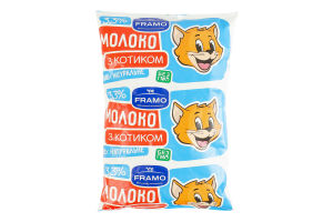Молоко 3.3% ультрапастеризованное Framo т/п 900г