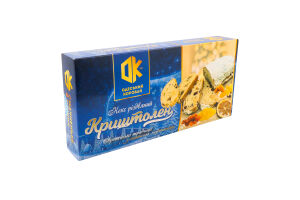 Кекс різдвяний Криштолен Одеський хлібозавод №4 к/у 450г