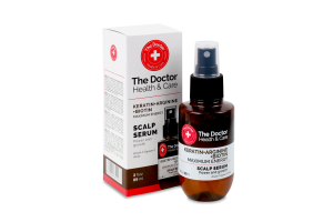 Сироватка д/волосся Максимальна сила Кератин аргінін та біотин 89мл Зе Доктор Хелз енд Кеа