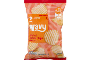 SE Grocers Original Potato Chips Wavy