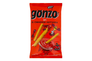 Соломка фрі зі смаком кетчупу Gonzo м/у 40г