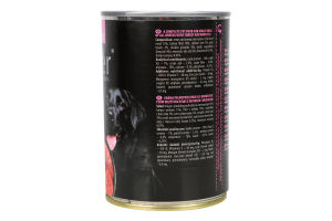 Корм д/собак з індичкою та броколі 400г ж/б Пайпер