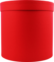 Коробка подарункова червона кругла 20*20см НК-29 Екстрафікс
