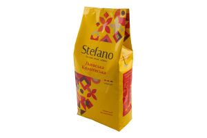 Кофе натуральный жареный в зернах Львовский Королевский Stefano 1с м/у 900г