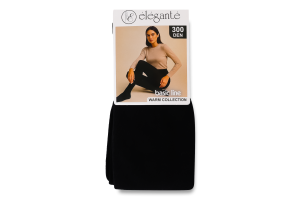 Колготки жіночі Elegante El Basic line 300den 3 nero