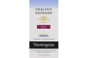 Neutrogena Healthy Defense Daily Moisturizer With Sunscreen SPF 30