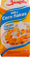 Хлопья кукурузные глазированные сахарной глазурью Молочные Злаково м/у 300г