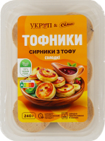 Сырники из тофу сладкие Тофники Укроп лоток 240г