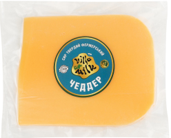 Сыр 45% твердый фермерский Чеддер Villa Milk кг