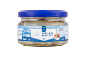 Коктейль морський солений в розсолі METRO Chef с/б 200г